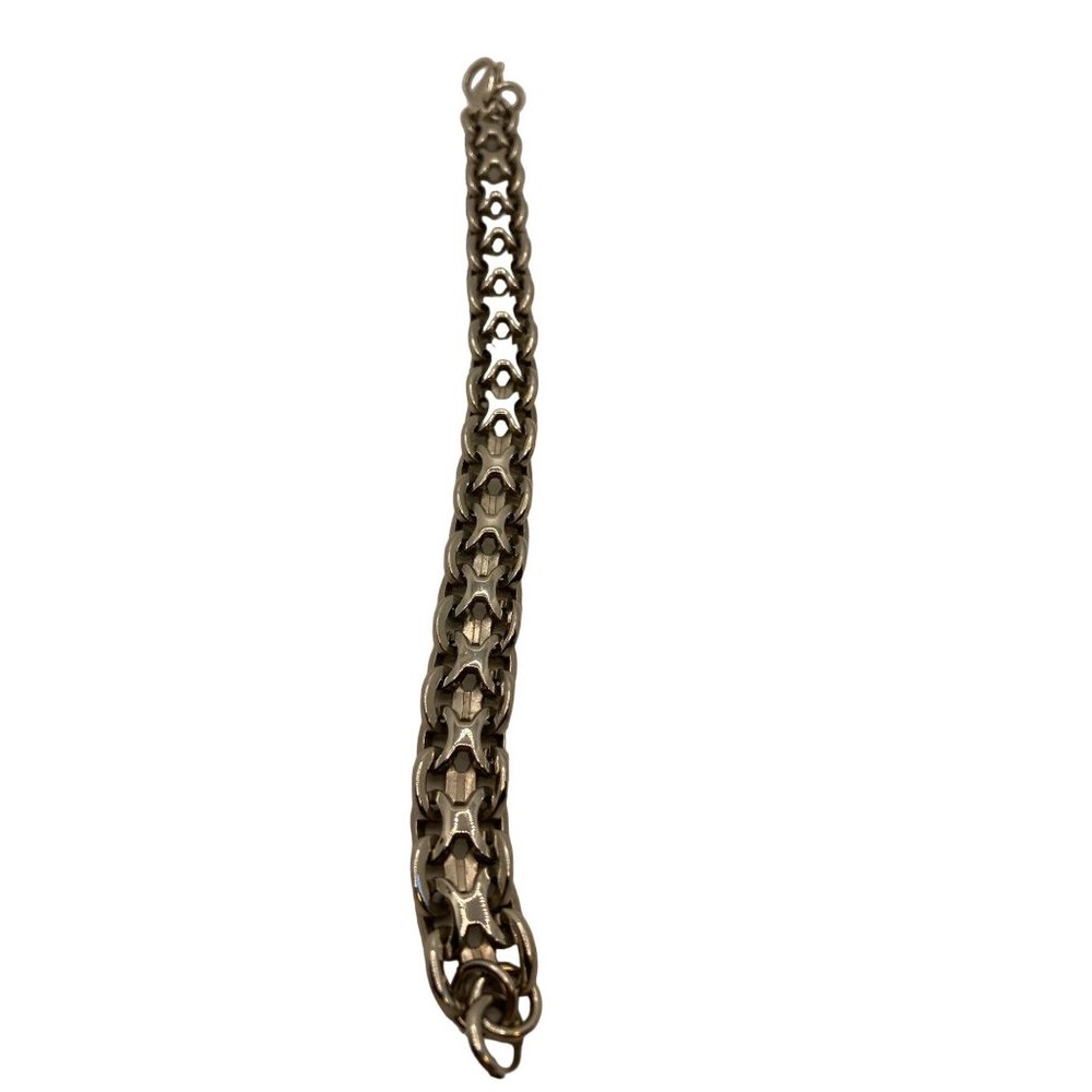 Costume Jewelry Men's Women's Bracelet Silver Color Gun Metal